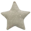 Trixie Xmas speelkussen ster met catnip katoen beige