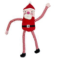 Happy pet pull my legs santa
