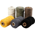 Creativ Company - Creativ Company Https://www.cchobby.nl/macrame-koord-l-55-m-d-4-mm-diverse-kleuren-6x330-gr-1-doos
