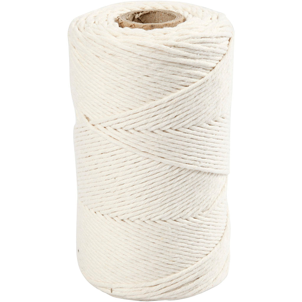 Creativ Company - Creativ Company Https://www.cchobby.nl/macrame-koord-l-198-m-d-2-mm-off-white-330-gr-1-rol