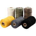 Creativ Company - Creativ Company Https://www.cchobby.nl/macrame-koord-l-198-m-d-2-mm-diverse-kleuren-6x330-gr-1-doos