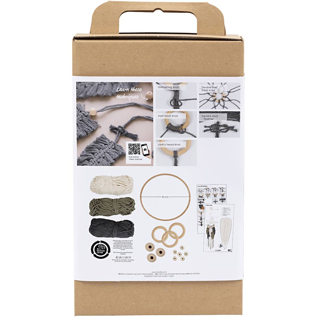 Creativ Company - Creativ Company Https://www.cchobby.nl/starter-hobbyset-macrame-1-doos