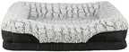 Trixie - vital hondenmand lino - hoekig - zwart grijs - 70x55 cm