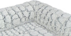Trixie - vital hondenmand lino - hoekig - zwart grijs - 90x65 cm