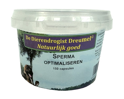Dierendrogist - sperma optimaliseren capsules