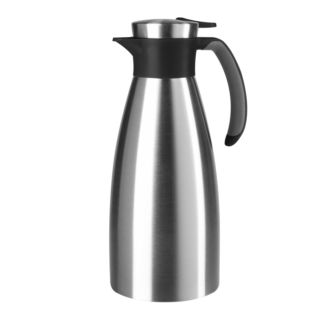 Tefal soft grip k3043214 thermoskan - 1.5l - rvs - isolerend - lekvrij - ergonomische handgreep
