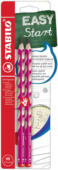 STABILO - STABILO easygraph hb rechtshandige grafietpotloden roze - 2st.