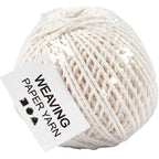 Creativ Company - Creativ Company Https://www.cchobby.nl/papier-garen-dikte-2-5-3-mm-wit-150-gr-40-m-1-bol