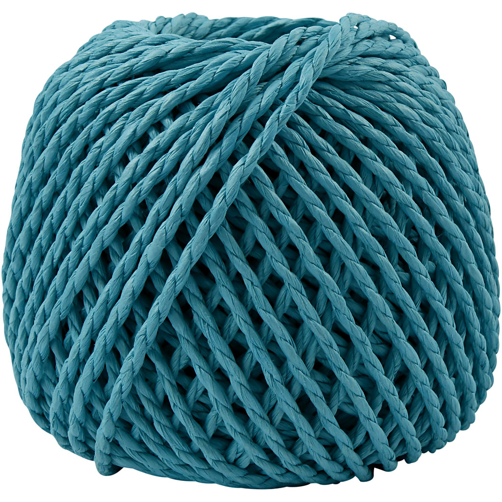 Creativ Company - Creativ Company Https://www.cchobby.nl/papier-garen-dikte-2-5-3-mm-turquoise-150-gr-40-m-1-bol