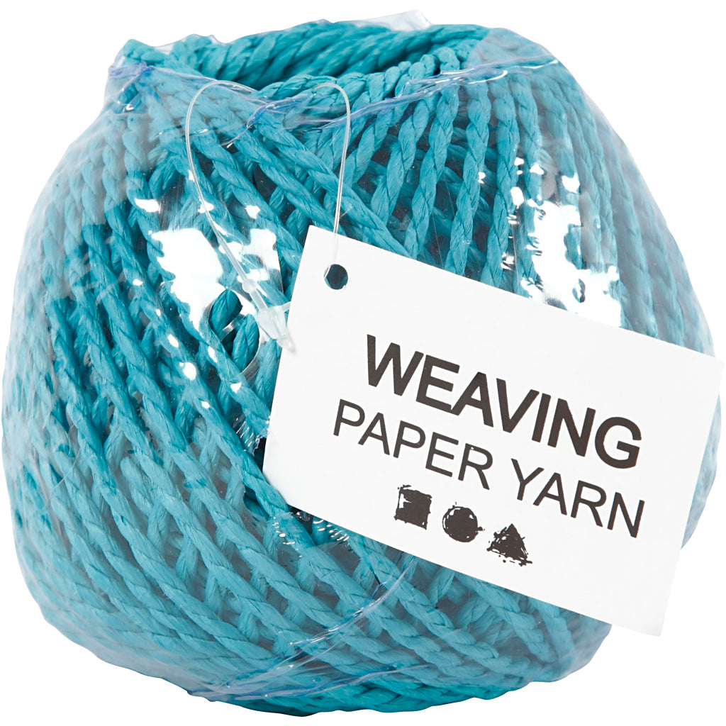 Creativ Company - Creativ Company Https://www.cchobby.nl/papier-garen-dikte-2-5-3-mm-turquoise-150-gr-40-m-1-bol