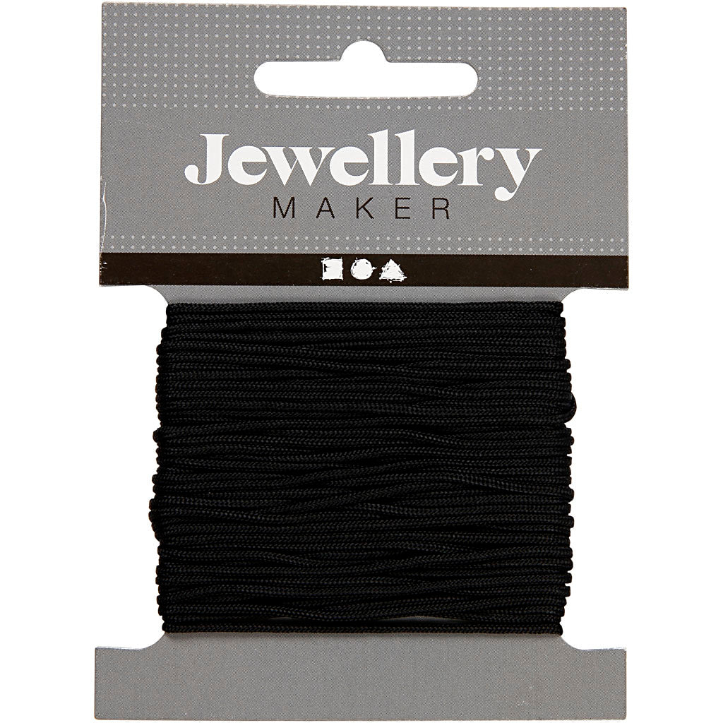Creativ Company - Creativ Company Https://www.cchobby.nl/macrame-koord-dikte-1-mm-zwart-10-m-1-rol