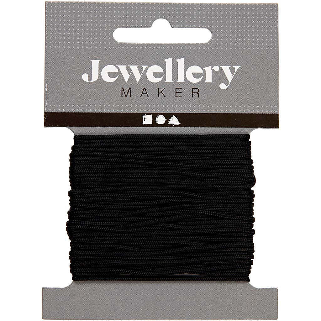 Creativ Company - Creativ Company Https://www.cchobby.nl/macrame-koord-dikte-1-mm-zwart-10-m-1-rol
