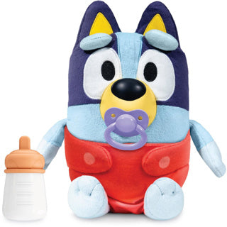 Spectron - Spectron Bluey pluche interactieve knuffel en verzorg baby
