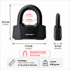 Pro-Tect - Pro-Tect Schijfremslot / hangslot curun art 4