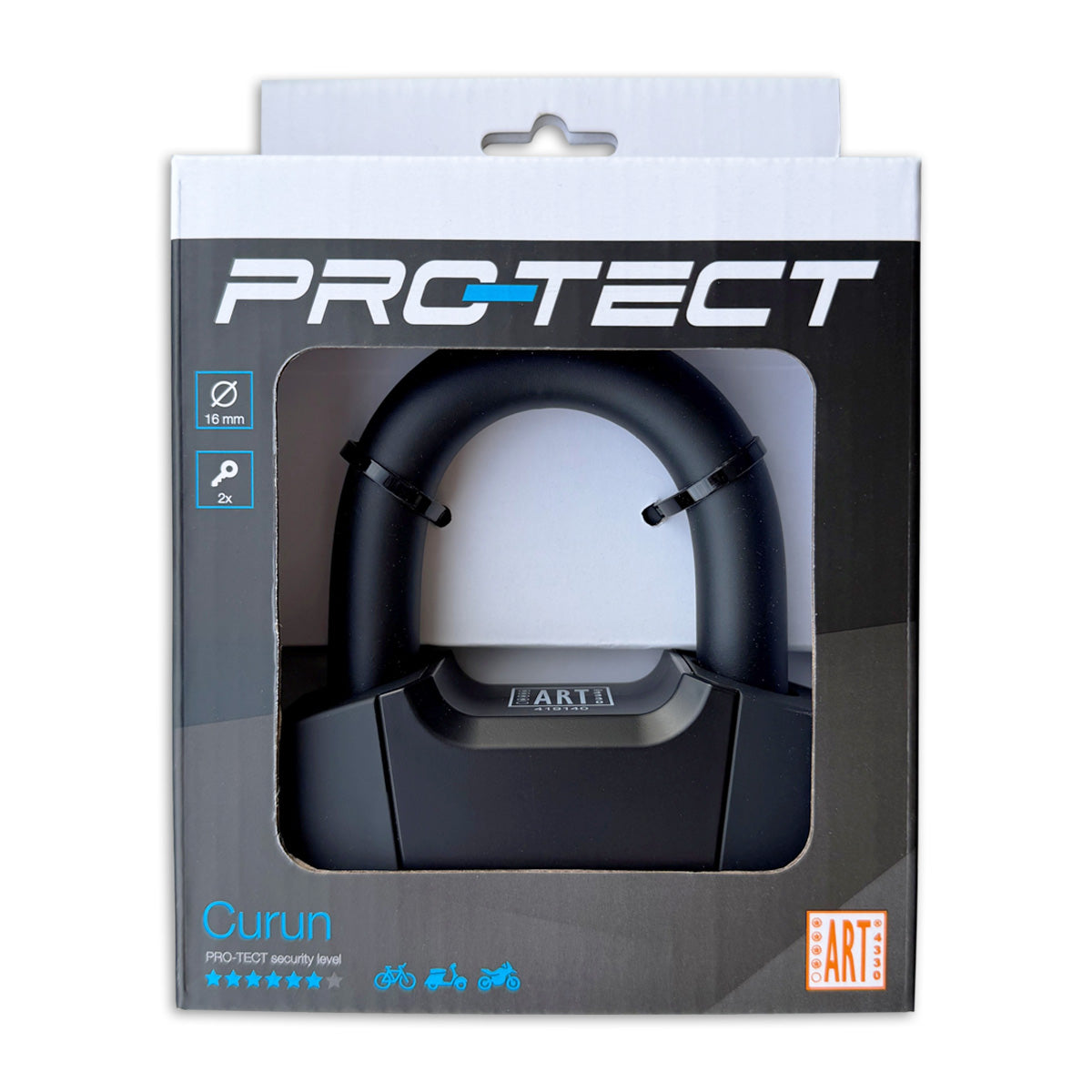 Pro-Tect - Pro-Tect Schijfremslot / hangslot curun art 4