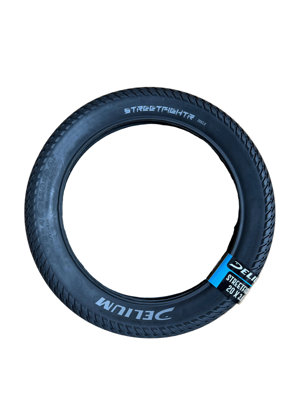 Hulzebos Cycle Parts B.V. - Hulzebos Cycle Parts B.V. Delium draadband streetfighter 76-406 skinny bike zwart