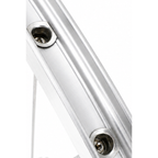 Abi - Abi Voorwiel 28 inch zac 2000 - aluminium naaf - zilver