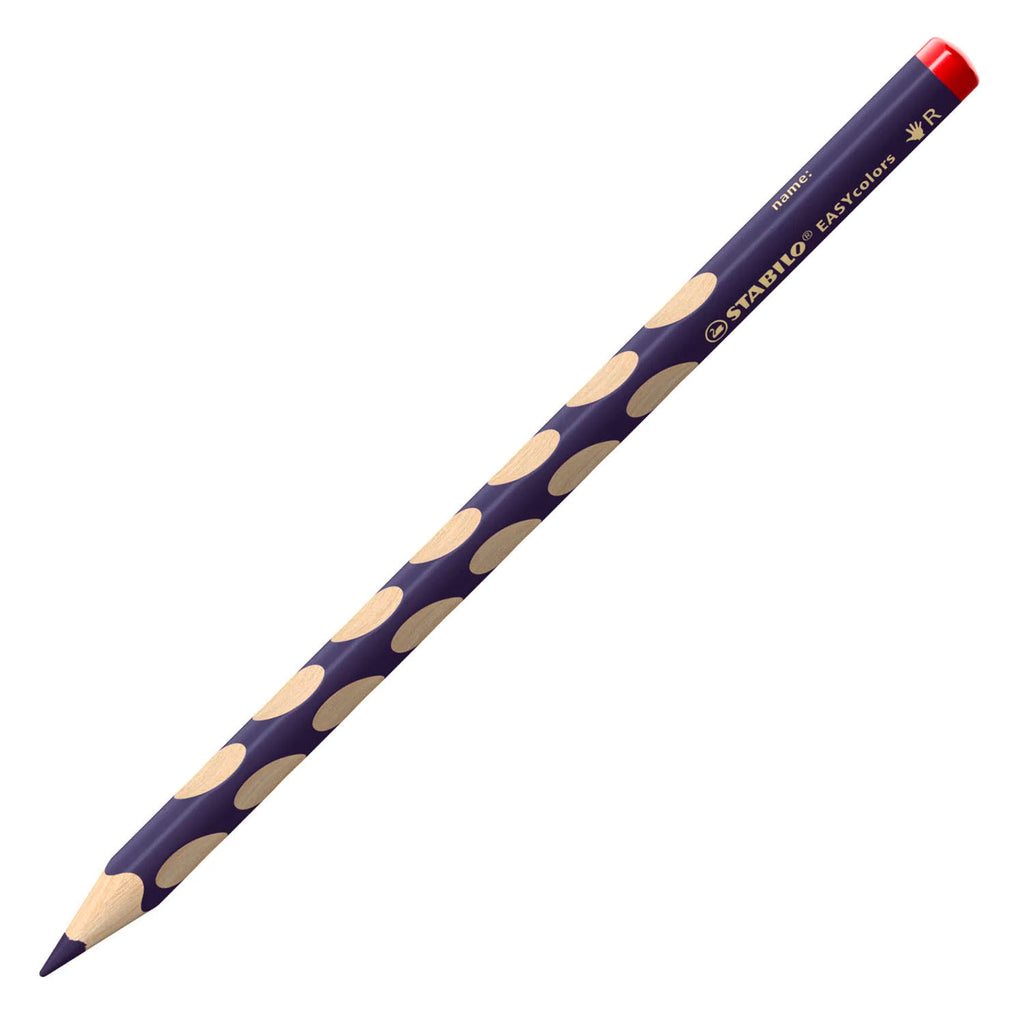 STABILO - STABILO easycolors rechtshandig kleurpotlood - violet blauw