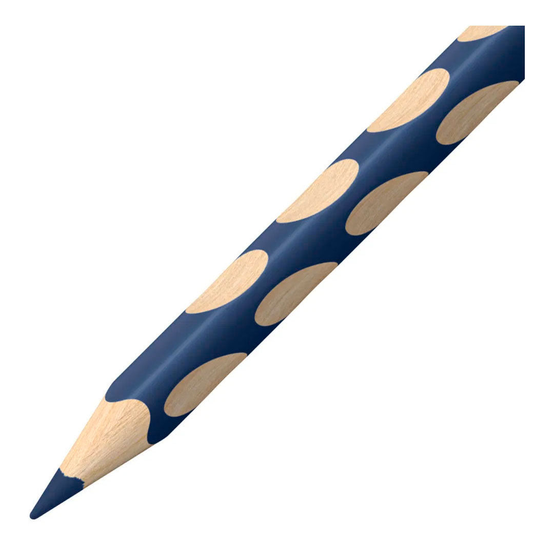 Stabilo easycolors rechtshandig kleurpotlood - donker blauw