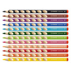 STABILO - STABILO easycolors kleurpotloden rechtshandig - 12 st. + puntenslijper