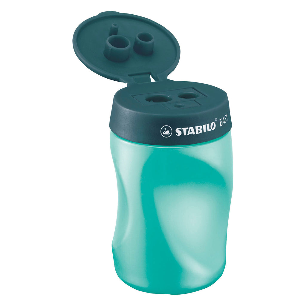 STABILO - STABILO easysharpener - 3 in 1 puntenslijper - links - petrol