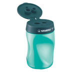 STABILO - STABILO easysharpener - 3 in 1 puntenslijper - links - petrol