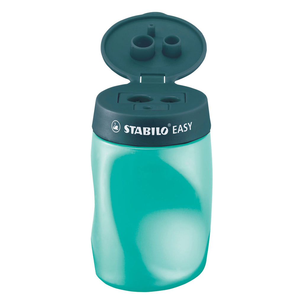 STABILO - STABILO easysharpener - 3 in 1 puntenslijper - links - petrol