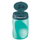 STABILO - STABILO easysharpener - 3 in 1 puntenslijper - links - petrol