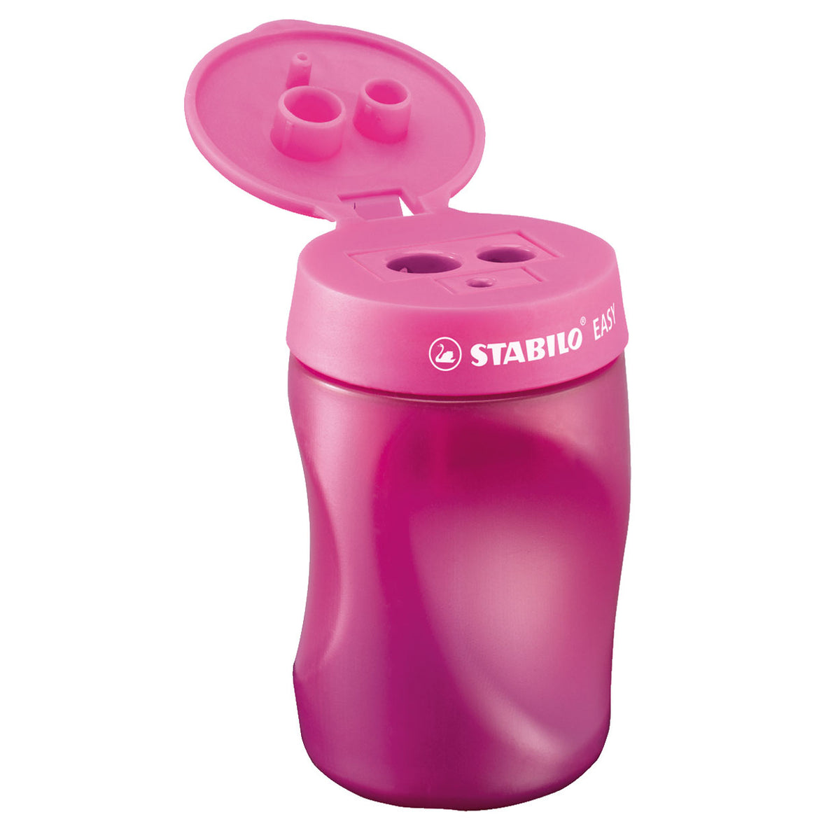 STABILO - STABILO easysharpener - 3 in 1 puntenslijper - links - roze