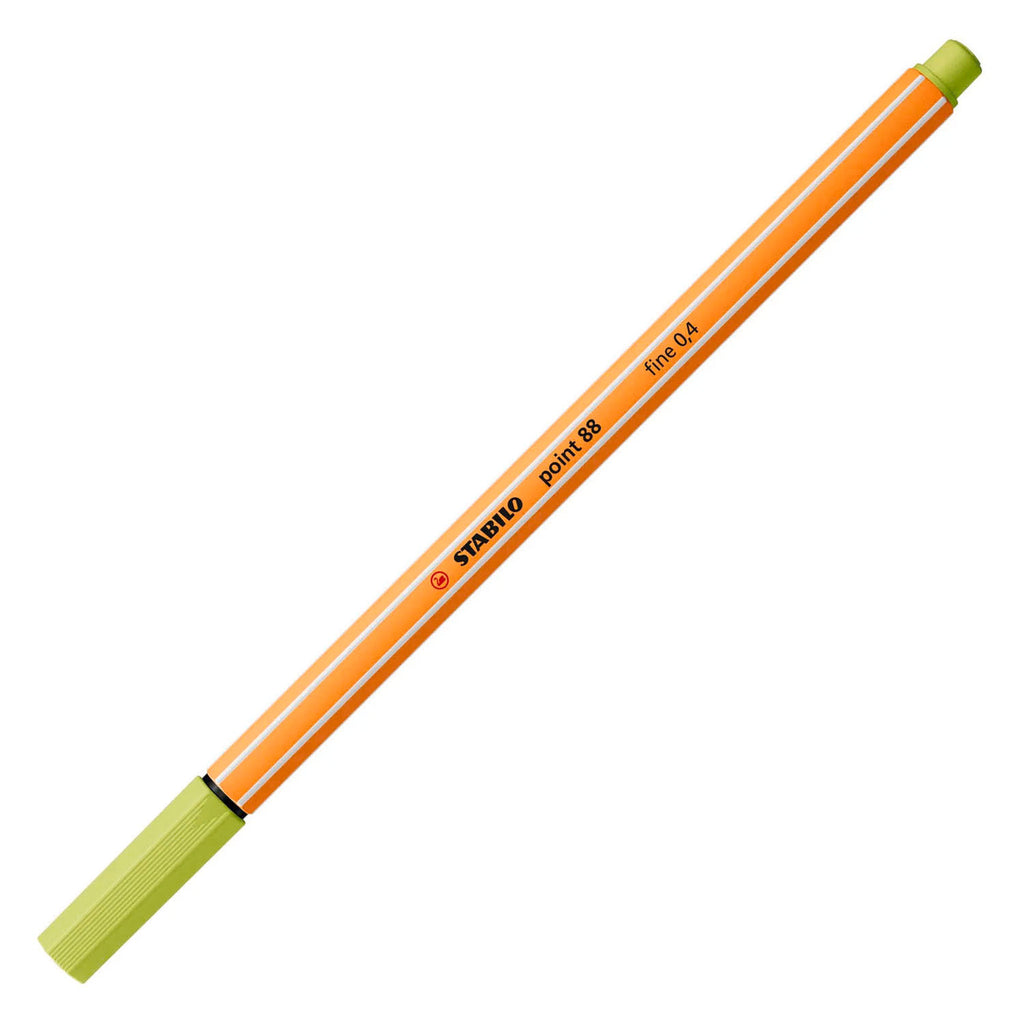 STABILO - STABILO point 88 fineliner - lemoen groen