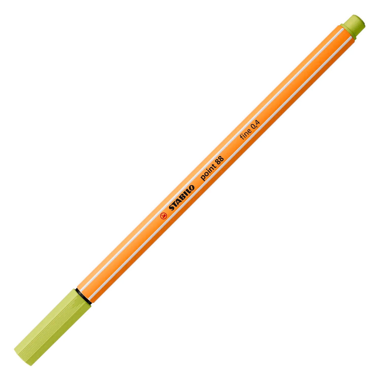 STABILO - STABILO point 88 fineliner - lemoen groen