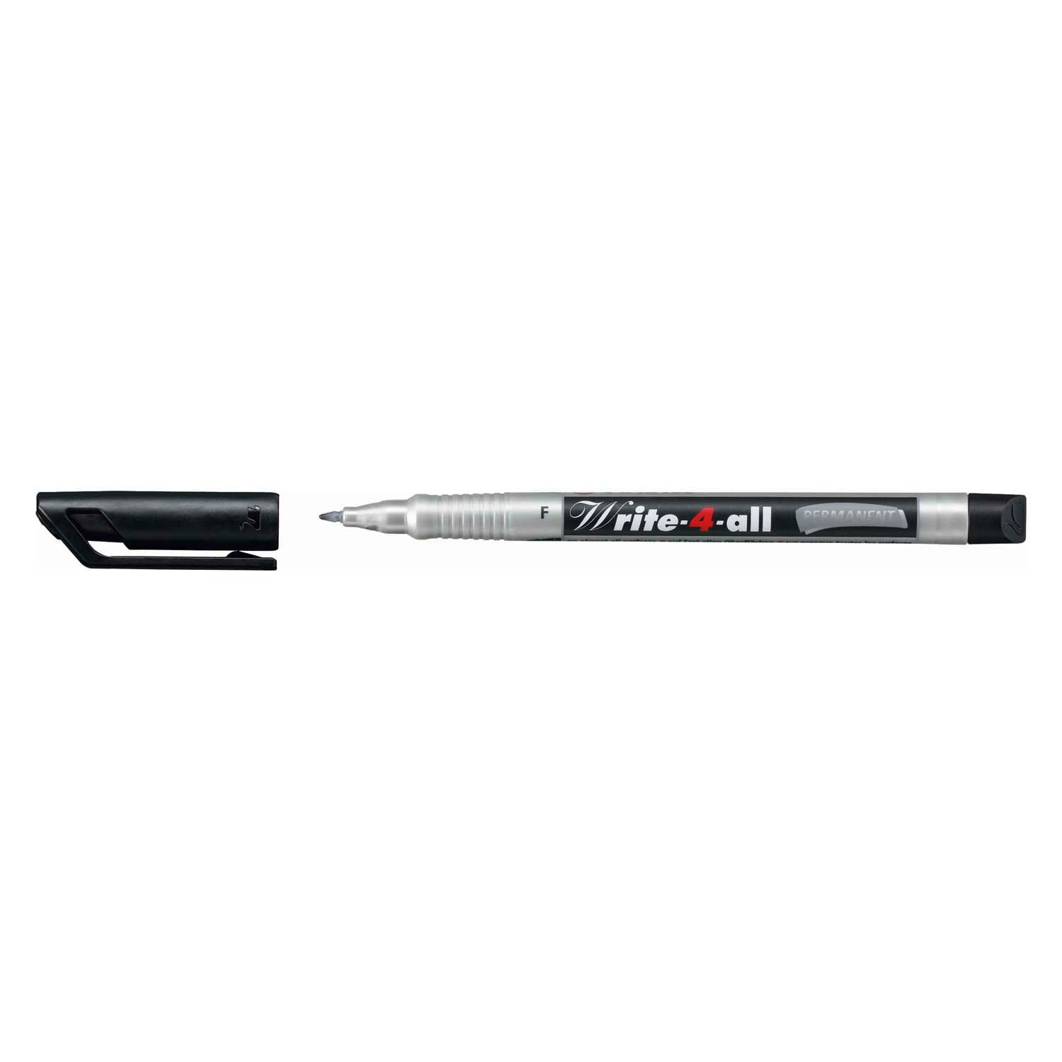 STABILO - STABILO write-4-all - permanent marker - fijn - zwart