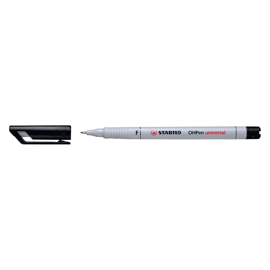 STABILO - STABILO ohpen universal - non permanent marker - zwart