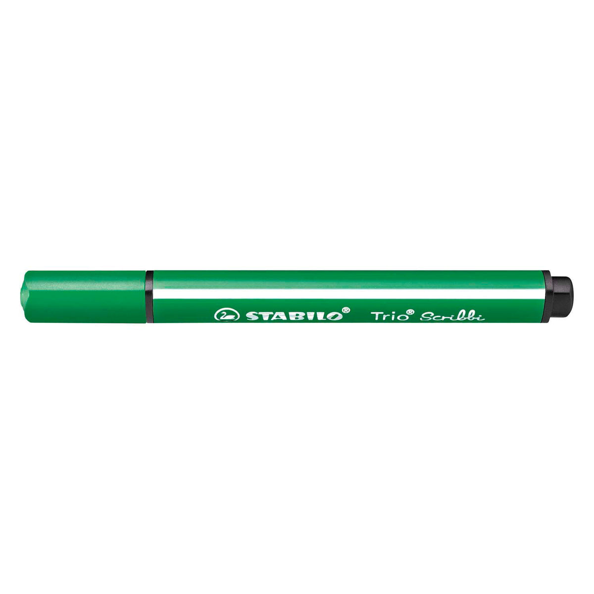 Stabilo - Stabilo trio scribbi - viltstift met meeverende punt - groen