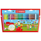Stabilo - Stabilo trio a-z - viltstift - set met 30 stuks