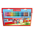 Stabilo power - viltstift - tot 8 weken zonder dop - etui met 30 kleuren