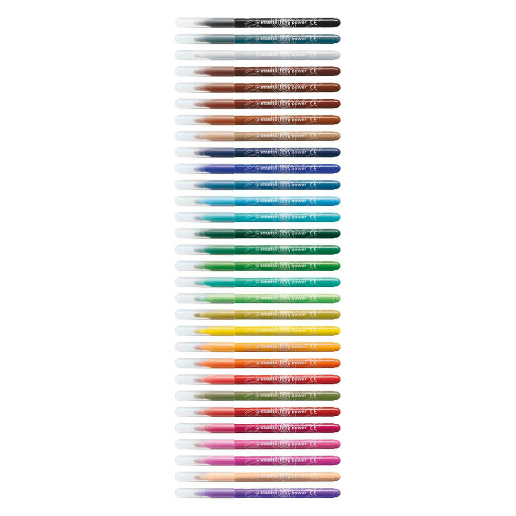 STABILO - STABILO power - viltstift - set met 30 stuks