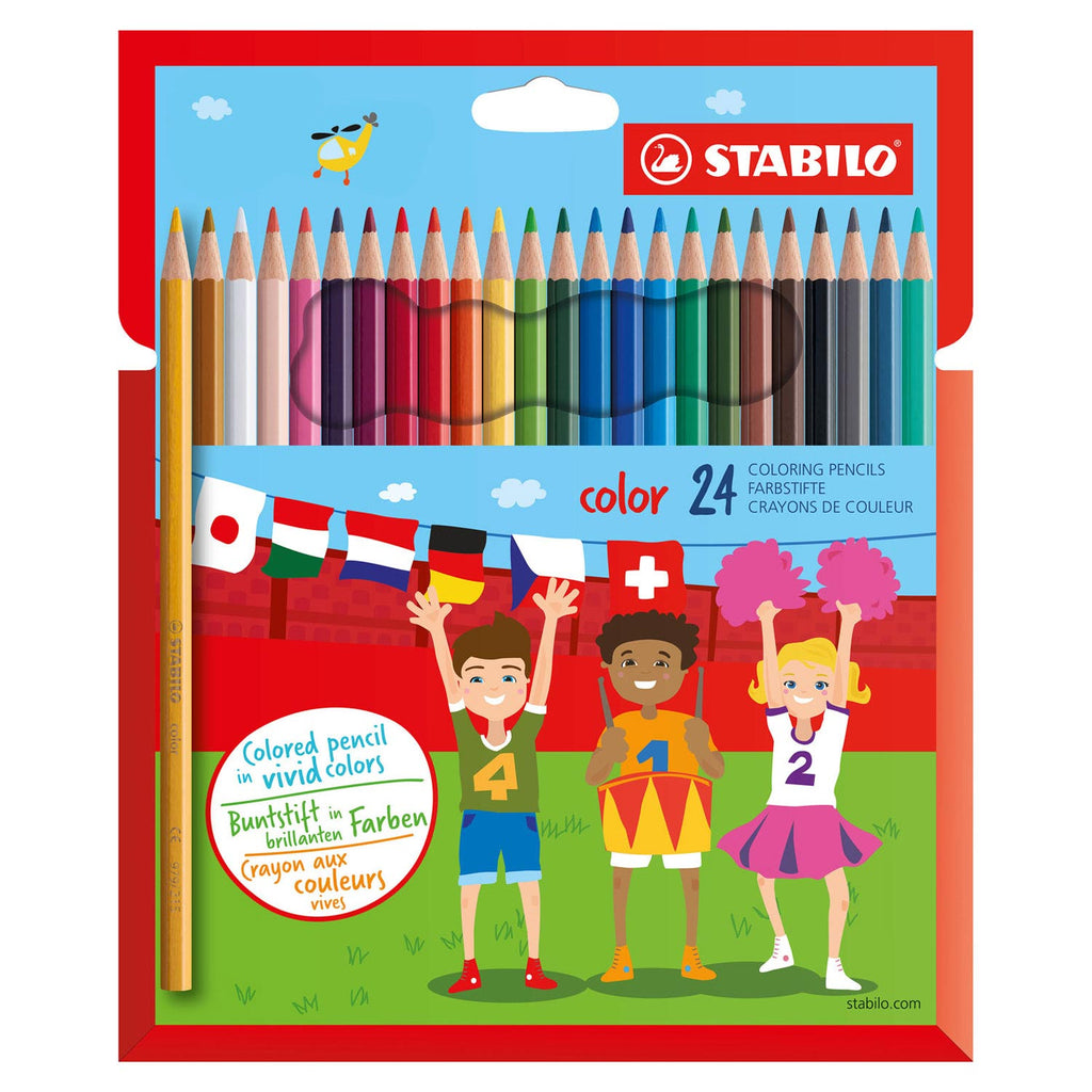 Stabilo - Stabilo color - kleurpotlood - set met 24 stuks