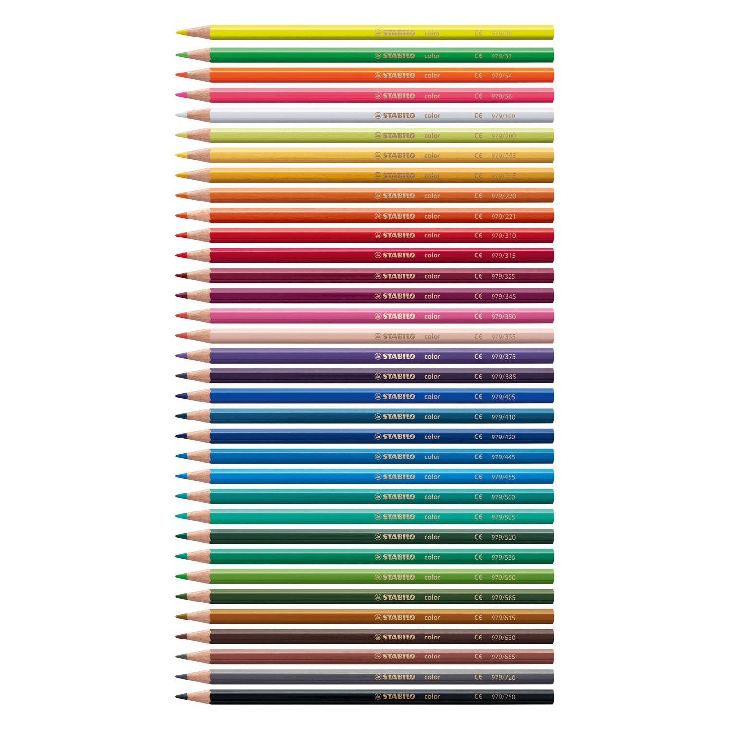 Stabilo - Stabilo color - kleurpotlood - set met 24 stuks