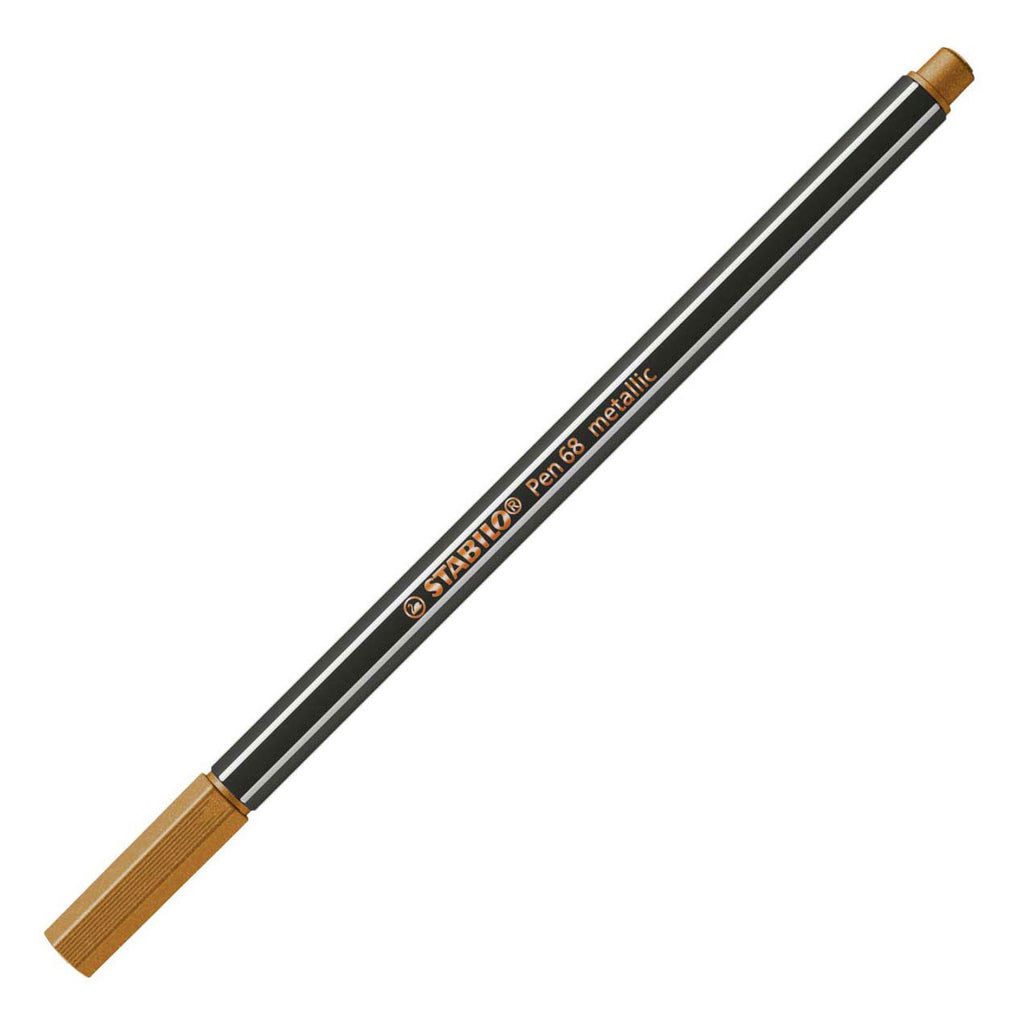 Stabilo pen 68 metallic - viltstift - koper (68 820)