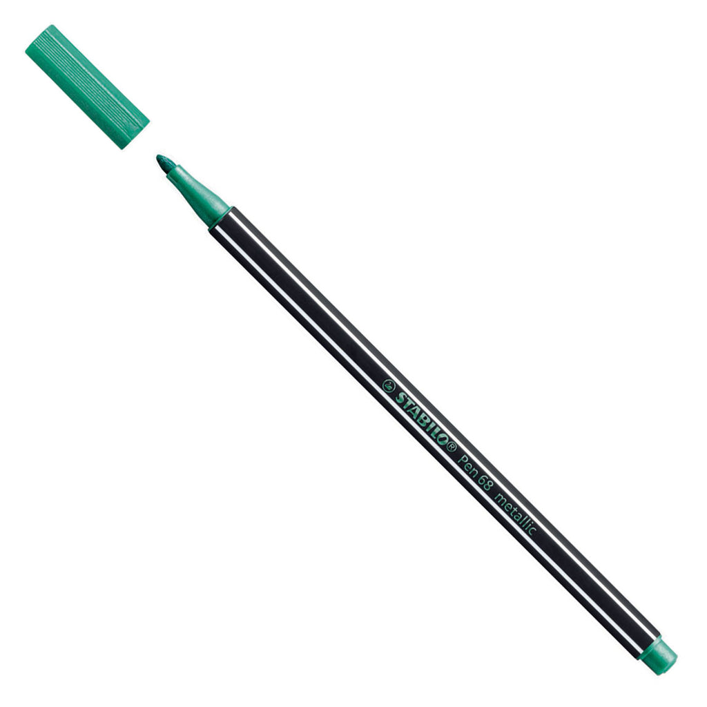 Stabilo - Stabilo pen 68 metallic - viltstift - groen (68/836)