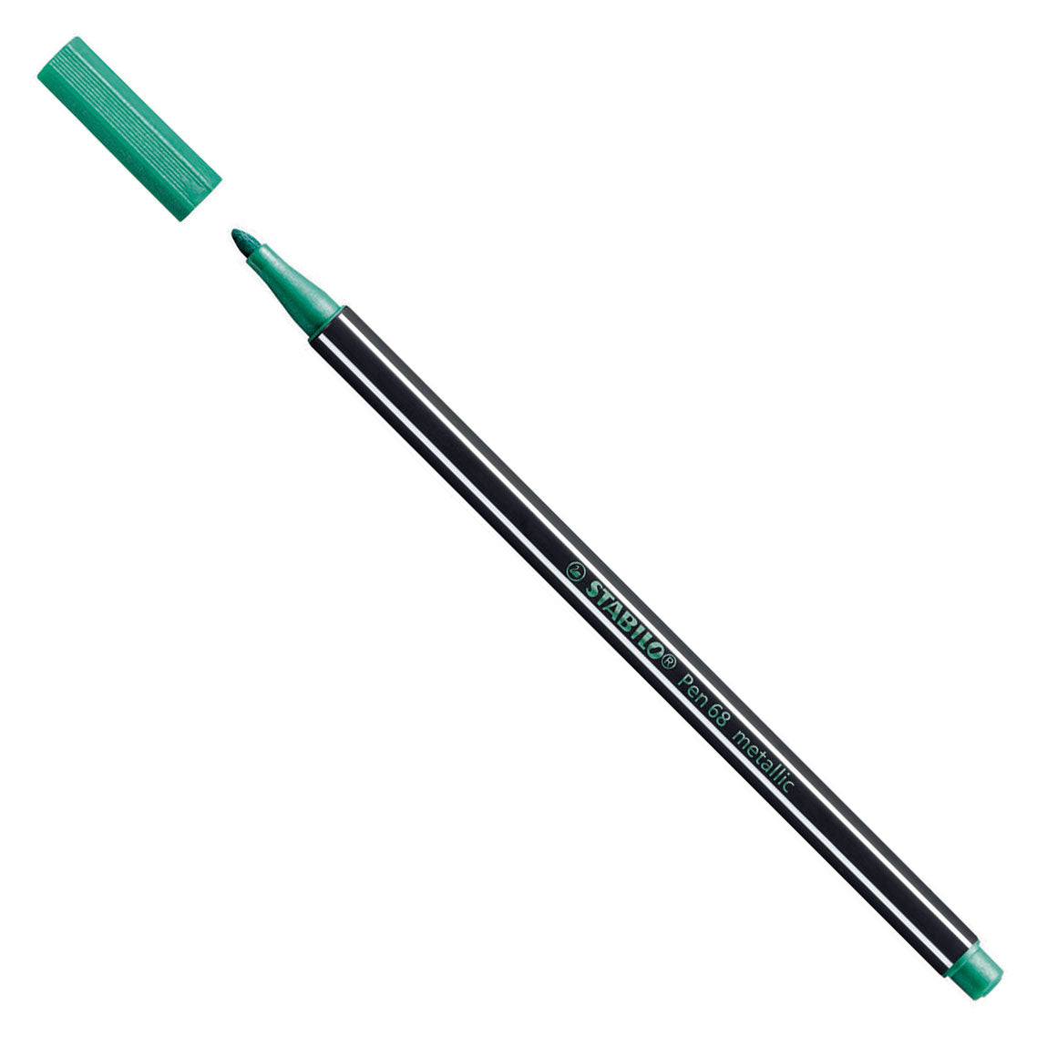 Stabilo - Stabilo pen 68 metallic - viltstift - groen (68/836)
