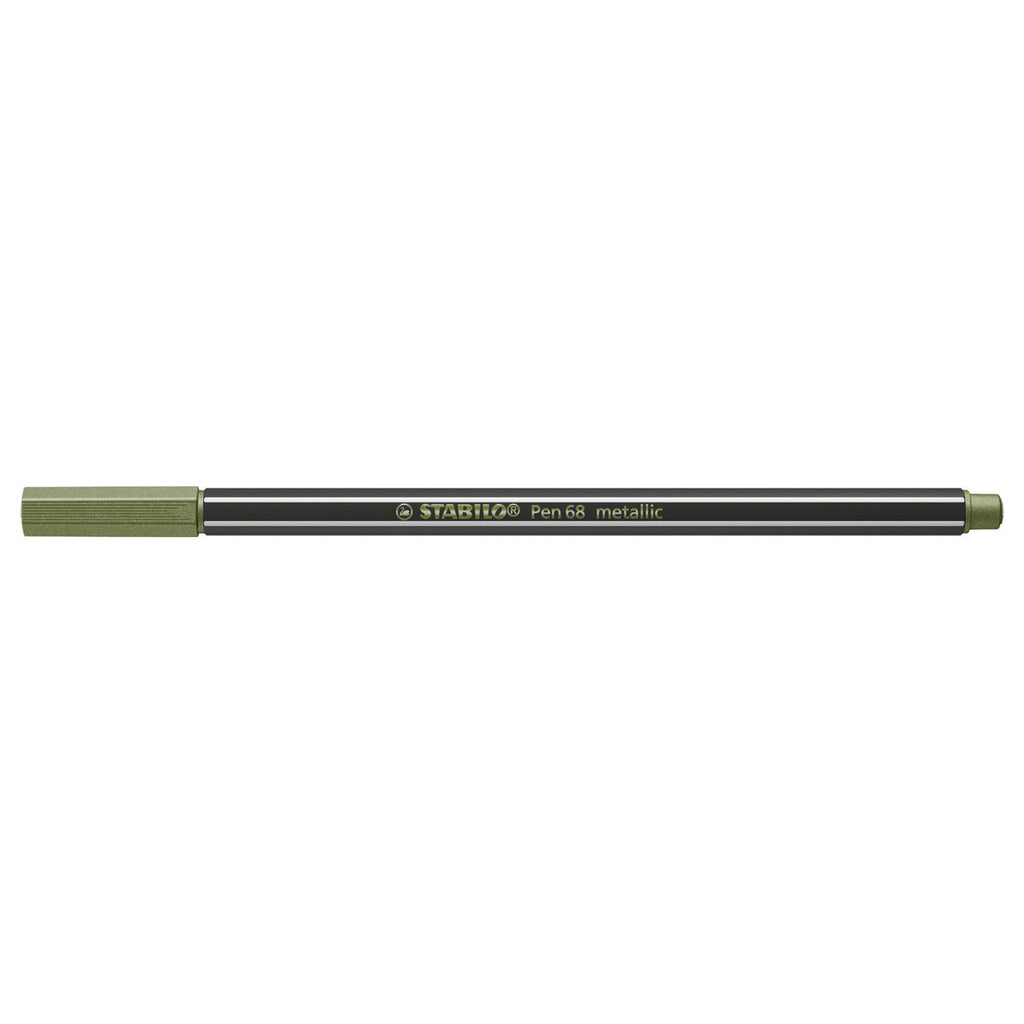 Stabilo pen 68 metallic - viltstift - lichtgroen (68 843)