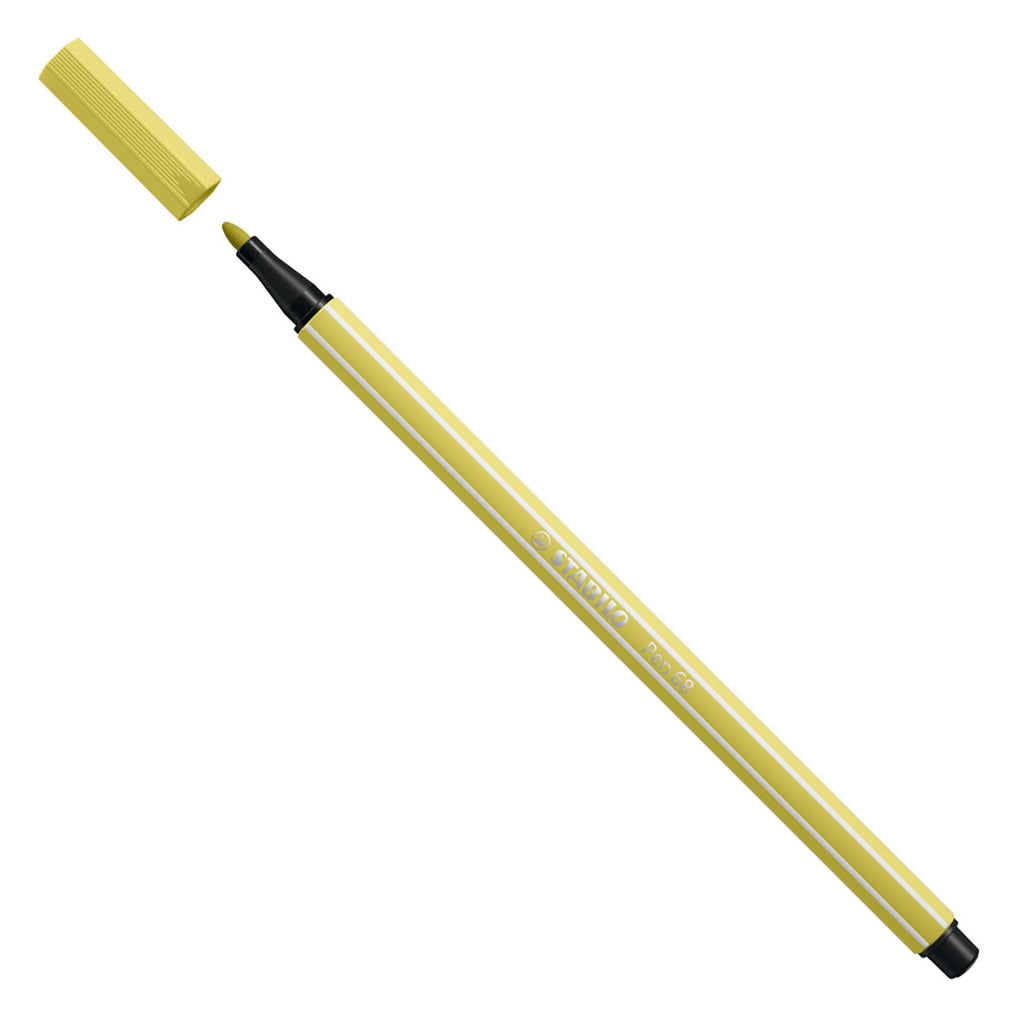 Stabilo - Stabilo pen 68 - viltstift - mosterd (68/67)