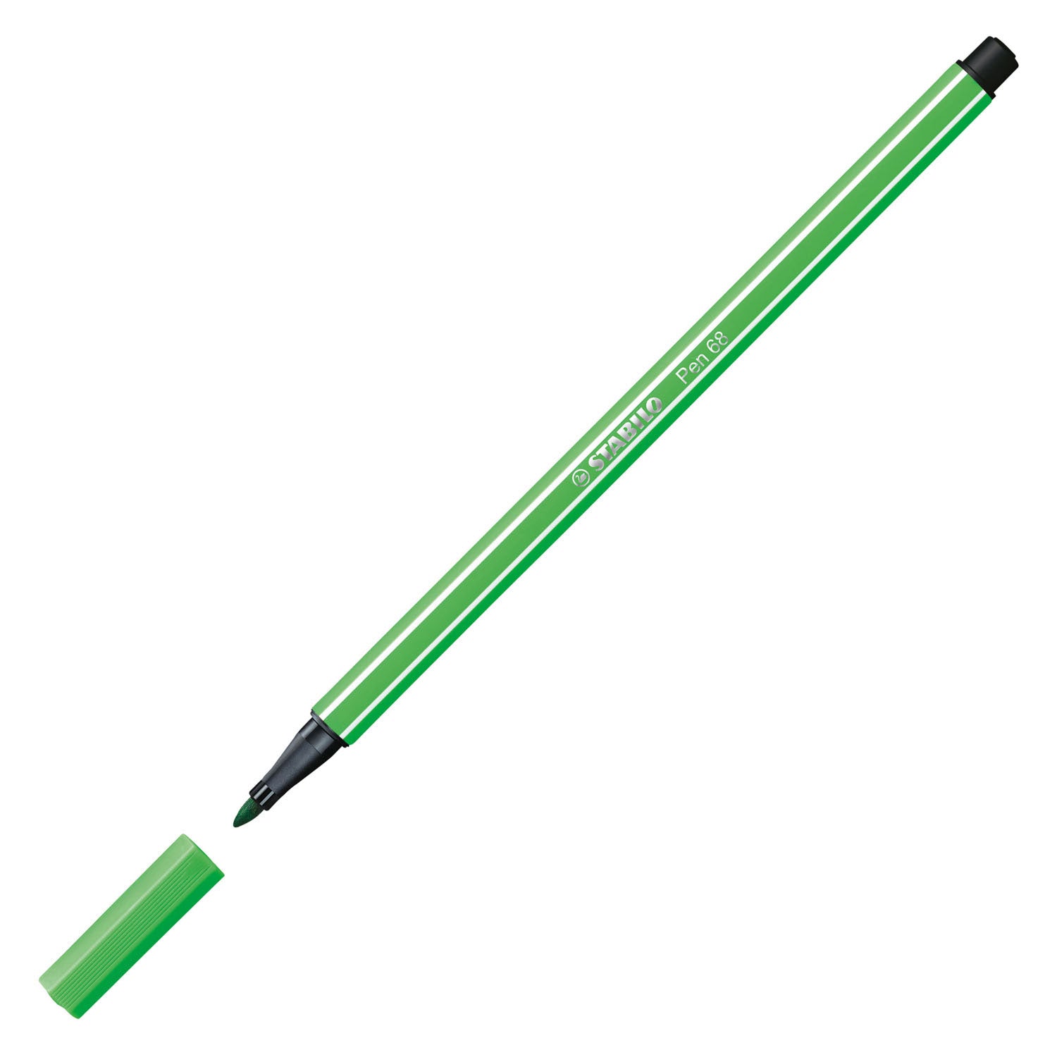 STABILO - STABILO pen 68 - viltstift - bladgroen (68/43)