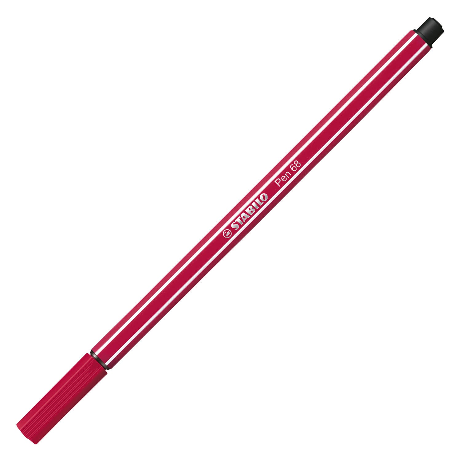 Stabilo - Stabilo pen 68 - viltstift - donkerrood (68/50)