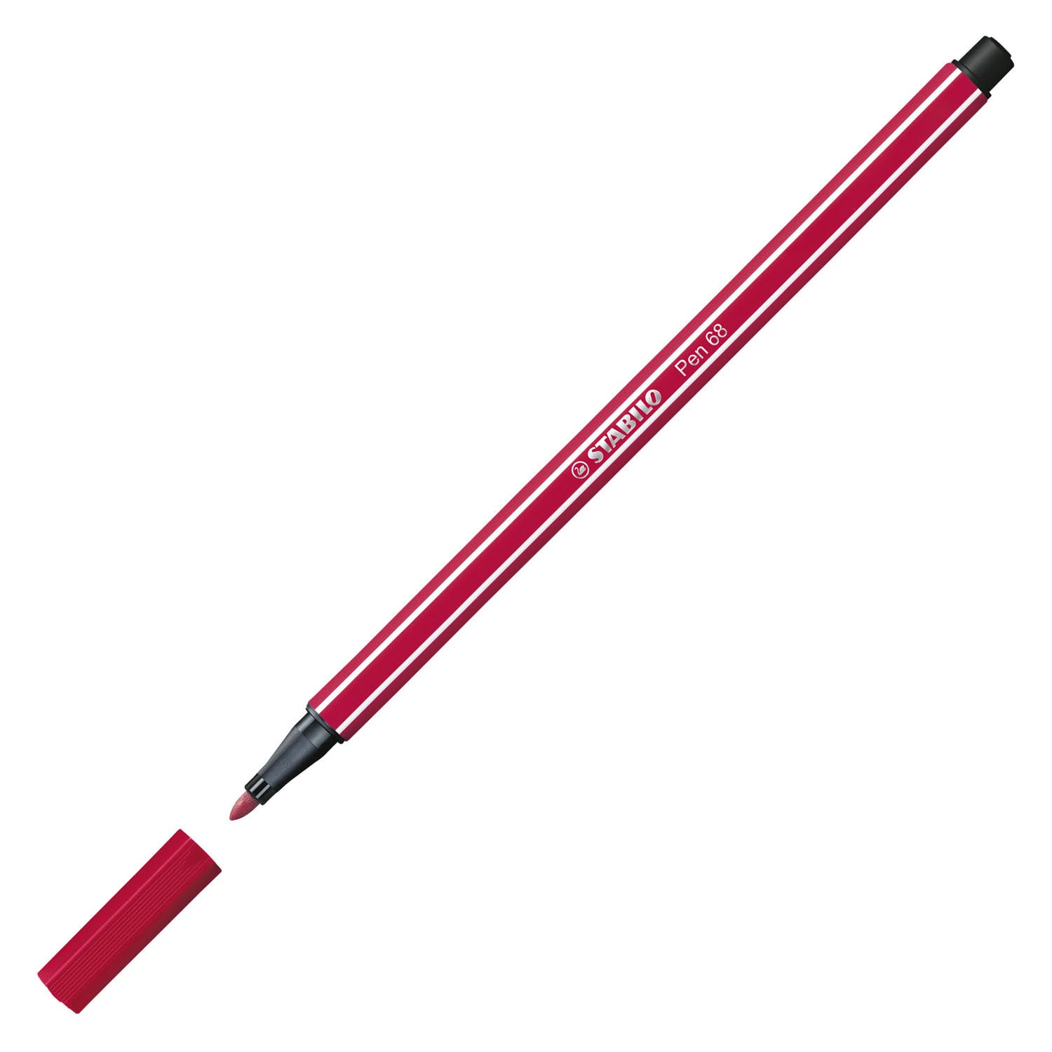 Stabilo - Stabilo pen 68 - viltstift - donkerrood (68/50)