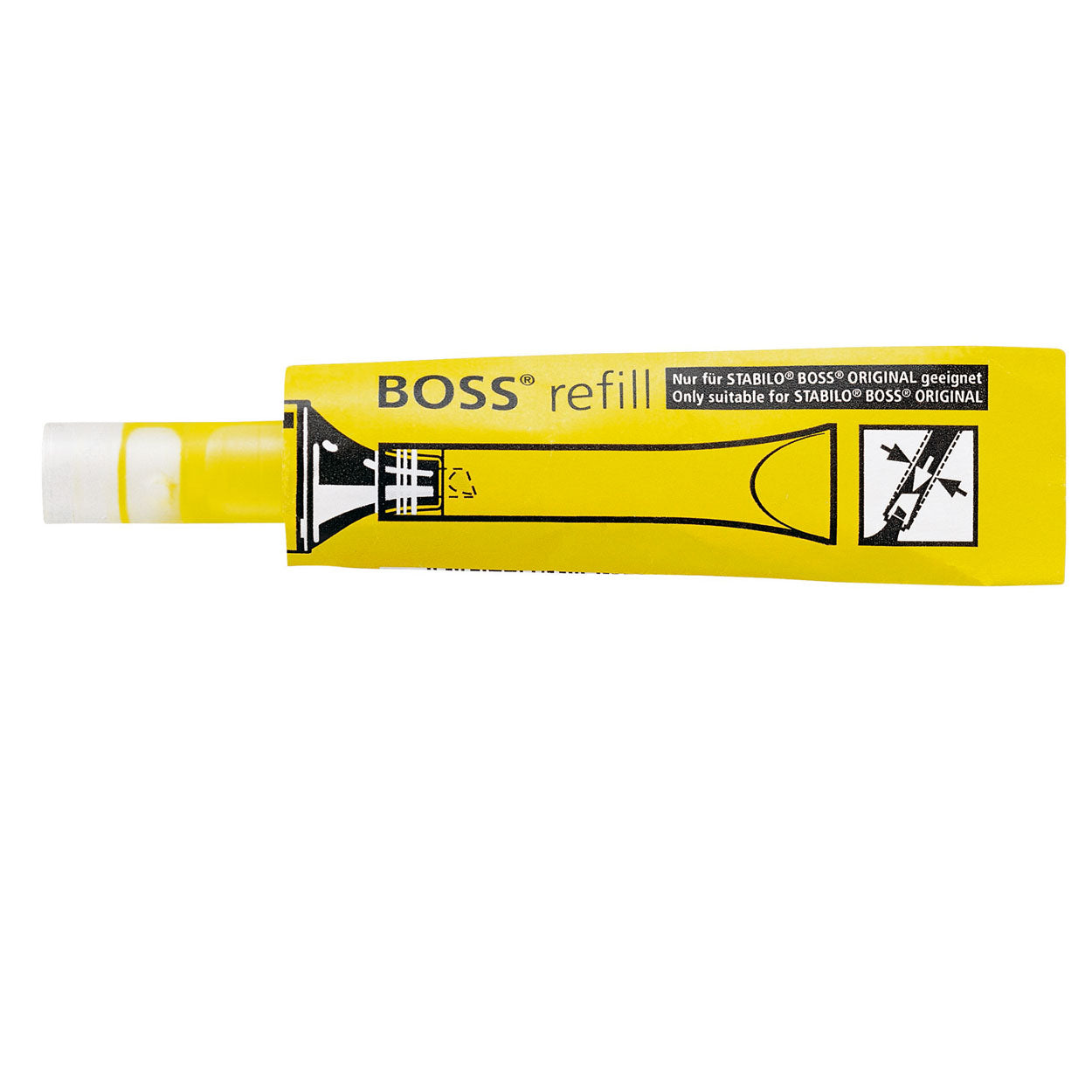 Stabilo - Stabilo boss original - refill - geel