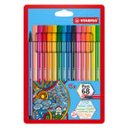 Stabilo pen 68 - viltstift - set met 15 stuks