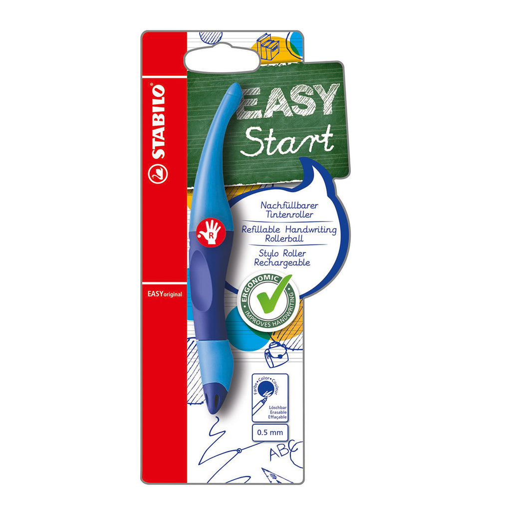 STABILO - STABILO easyoriginal - ergonomische rollerball - rechtshandig - blauw